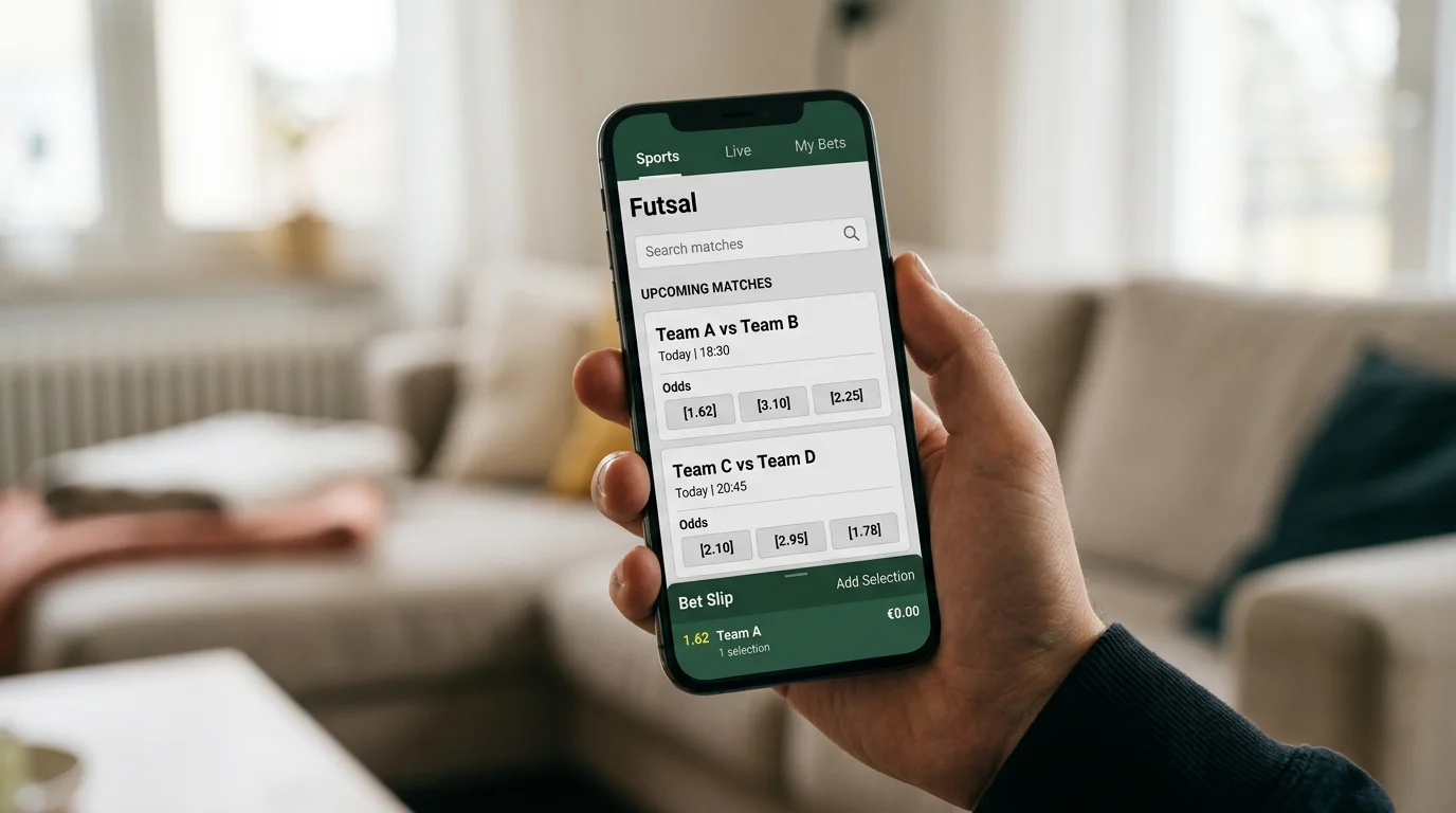 Apps de Apostas para Futsal: Guia Mobile | QUADRA5