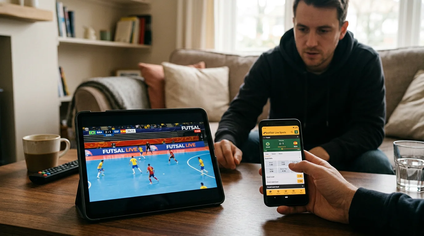 Live Streaming de Futsal: Onde Assistir para Apostar | QUADRA5